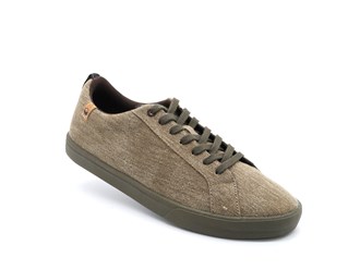 Cannon Canvas Mens Shoes Brown