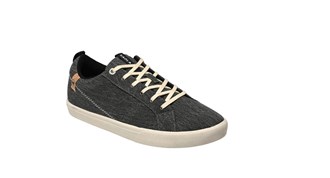 Cannon Canvas Womens Shoes Dark Grey