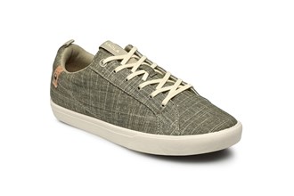 Cannon Womens Linen Shoes Olive