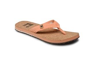 Nosara Womens Flip Flops Peach