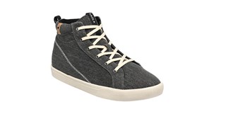 Wanaka Canvas Womens Shoes Dark Grey